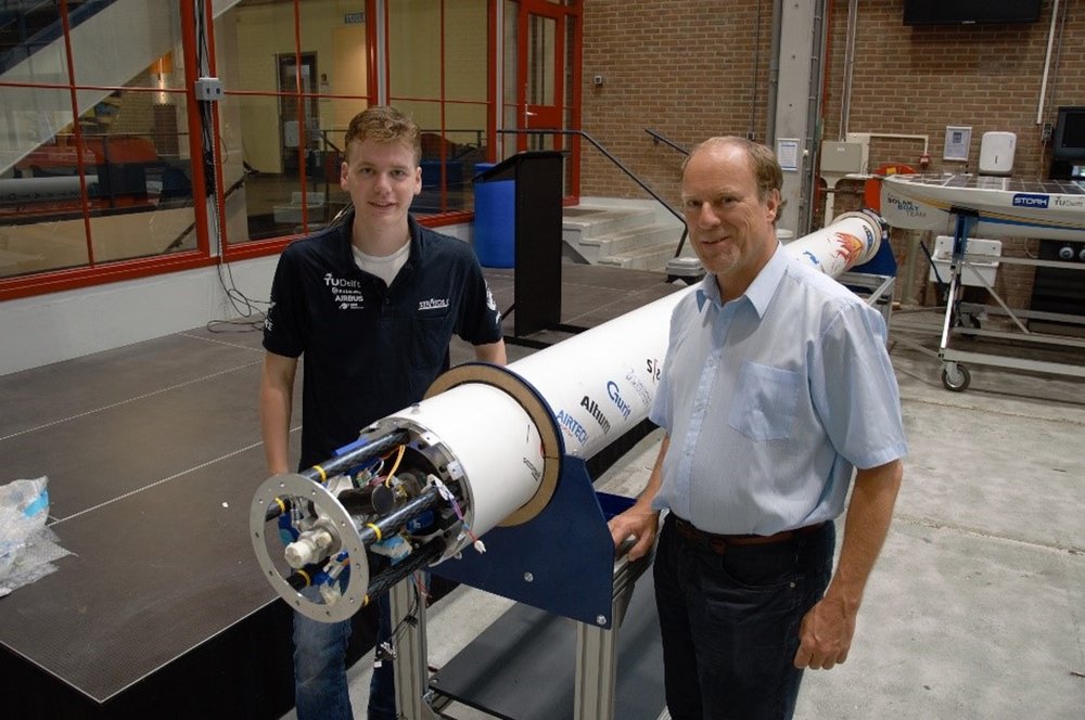 Silnik do eksperymentalnej podróży kosmicznej TU Delft